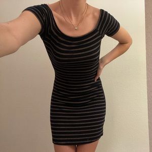 Striped Mini Dress